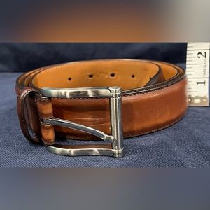 Magnanni leather belt size 42 fits xL and xxl